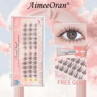 ราคา แบบใหม่ขนตารุ่นไอติม ขนตาปลอม 0.07 8-12mm ขนตาช่อ ขนตาแบบช่อ (23739718690)