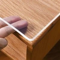 ราคา แผ่นรองโต๊ะ PVC หนา 2 มม. สั่งทำพิเศษ ALAS MEJA PLASTIK แผ่นรองโต๊ะ PVC ใส กันน้ำ (28256879219)