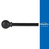 ราคา HomePro รางม่าน รางเหล็ก BALLOON ยืดหด 180-310 CM ดำ HLS แบรนด์ HLS (13991778369)