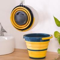 ราคา ถังน้ำพับเก็บได้ ที่เก็บของพับได้ ขนาด 25.5x20 cm. (18503778809)