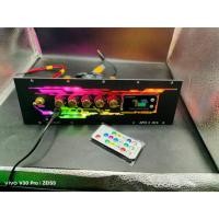 ราคา ชุดเพลท APTX3 ตัวใหม่ ไมย้ายสาย โม มีช่องเสียบซับแยกให้ วัดแบตดิจิตอล ลาย Iron มีไฟled พร้อมใช้งาน (40202866438)