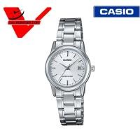 ราคา CASIO รุ่น LTP-V002D-2B นาฬิกาผู้หญิง คาซิโอ้ของแท้รับประกัน CMG 1 ปี รับประกัรศูนย์เซ็นทรัล1ปี (14039878625)