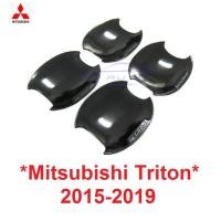 ราคา เบ้ารองมือเปิด Mitsubishi Triton 2015 - 2021 มิตซูบิชิ ไทรทัน ดำเงา ถาดรองมือเปิดประตู เบ้ามือ จับประตู ถ้วยมือเปิด (21484102321)