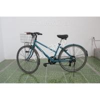 ราคา จักรยานแม่บ้านญี่ปุ่น - ล้อ 26 นิ้ว - มีเกียร์ - อลูมิเนียม - Bridgestone - สีเขียว [จักรยานมือสอง] (17074752748)