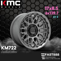 ราคา ใหม่ ยางพร้อม ล้อKMC 17นิ้ว รุ่น KM722 สีกัล 6รู139.7 ยางKO2 ยางAT ยางRT ถ่วงฟรี ล้อแท้ (22643771921)