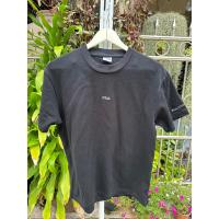 ราคา เสื้อยืดคอกลม Unisex Fila ทรง Oversized คอตตอน สีดำ ไซส์ S (23674333648)