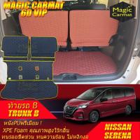 ราคา Nissan Serena C27 7 ที่นั่ง 2025-รุ่นปัจจุบัน Trunk ถาดท้ายรถ Serena C27 พรม6D VIP Magic Carmat (40601856914)