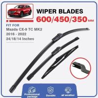 ราคา ใบปัดน้ําฝนชุดสําหรับ Mazda CX9 CX 9 CX-9 TC MK2 ด้านหน้าด้านหลังกระจกกระจก Wiper หน้าต่าง 2016 2017 2018 2019 2020 2021 2022 (45855033431)