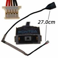 ราคา DC Power Jack พร้อมสายสําหรับ Lenovo IdeaPad 720-15ikb 15isk 720-15ikbr แล็ปท็อป DC-IN ชาร์จ Flex Cable (53704564196)