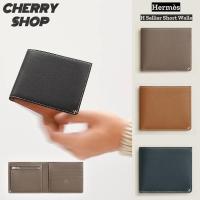 ราคา แอร์เมส Hermès H Sellier Short Wallet กระเป๋าสตางค์สองพับของผู้หญิง Men's Coin Purse Card Holder (27968328318)