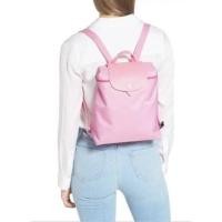 ราคา Longchamp le pliage backpack รหัส 1699 สี rose (ชมพูพาสเทล) การันตีของแท้ 100% (22340772967)