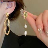 ราคา ดีเอฟเอส เรขาคณิตไม่สมมาตรต่างหูมุก925เข็มเงินสไตล์บาร็อคจําลองมุกผิดปกติวางต่างหูสตั๊ดสําหรับผู้หญิงสาวพรรคเครื่องประดับของข (53154225933)