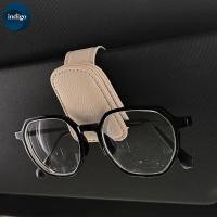 ราคา ที่เก็บแว่นในรถ ที่หนีบแว่นในรถ รถ Sun Visor แว่นตาคลิปหนังแว่นตาคลิปแม่เหล็กแว่นตากันแดดผู้ถือแขวน Universal ภายใน (29960700578)