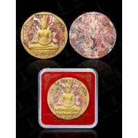 ราคา พระผงหลวงพ่อโสธรรุ่นทองประทานเนื้อผงก้นครกปัดทองปี2550วัดโสธรวรวิหาร (19346819784)