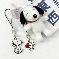 ราคา มินิ สนูปปี้ โทรศัพท์มือถือจี้ตกแต่งตุ๊กตาน่ารักกระเป๋าเป้สะพายหลังจี้สําหรับของขวัญเด็ก (50203633974)