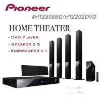 ราคา - PIONEER Home Theaterครบชุด 7 ชิ้น รุ่น HTZ202DVD / HTZ808BD เครื่องเล่นDVD พร้อมชุดเครื่องเสียงและลำโพงซับวูฟเฟอร์ - (20841391807)