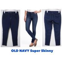 ราคา กางเกงยีนส์สกินนี่ OLD NAVY สียีนส์เข้ม (1053042667)