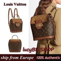 ราคา Louis Vuitton/LV Dauphine กระเป๋าเป้ M45142 ของแท้100% (24255335808)