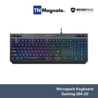 ราคา [คีย์บอร์ด] Micropack Keyboard Gaming GK-20 Black (23718194180)
