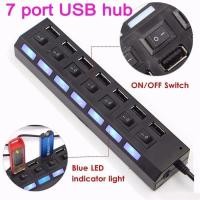 ราคา USB HUB 7 PORT/ 4 PORT / 4 USB HUB / 7 USB HUB SWITH ON OFF LED USB 2.0 -U2U.SHOP (54504409693)