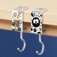 ราคา ตะขอกระเป๋าเป้สำหรับนักเรียน น่ารัก สีดำ ลูกบอลถ่านหิน ถอดออกได้ ไม่มีกาว ที่เก็บของแบบพกพา อุปกรณ์เสริมสำหรับโต๊ะในห้อง (27941726286)