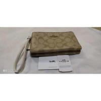 ราคา กระเป๋าสตางค์ Coach 2 ซิป size S แท้ (4551535705)