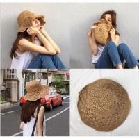 ราคา พร้อมส่ง!! หมวกสาน หมวกสานสไตล์เกาหลี (M-1) (1146855599)