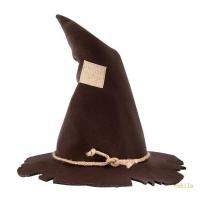 ราคา Exhila หมวกแม่มดหุ่นไล่กา ขอบกว้างขึ้น หมวกระบายอากาศ หมวกสักหลาดสบาย (52551222465)