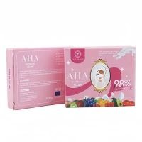 ราคา สบู่กลูต้าไวเทนนิ่งมีสารสกัดจากกรดผลไม้ Soap Whitening AHA 98% ใช้ได้ทั้งล้างหน้าล้างตัวรับรองว่าผิวกระจ่างใสขึ้น (25659184338)
