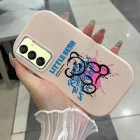 ราคา Samsung A25 5G A24 A23 A22 M22 M32 M34 F34 5G Case Creative Bear UA0393 (43064560673)