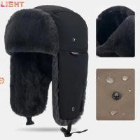 ราคา หมวกนักบินผู้ชาย กันหนาว ป้องกันหูและน้ำ สำหรับฤดูหนาว (53153872781)