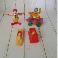 ราคา ของเล่น ของสะสม แมคโดนัลด์​ (มือสอง) - ขายทั้งเซ็ท Vintage Ronald Mcdonald's Toys 4 pcs (used) (11104636485)
