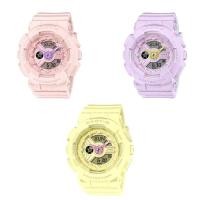 ราคา Baby-G นาฬิกาข้อมือผู้หญิง สายเรซิ่น รุ่น BA-110,BA-110AH,BA-110AH-4A,BA-110AH-6A,BA-110AH-9A (41326513741)