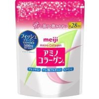 ราคา Meiji Amino Collagen คอลลาเจนปลาญี่ปุ่น 5,000 mg – ผิวใส ชุ่มชื้น ละลายง่าย ไม่คาว (49352884336)