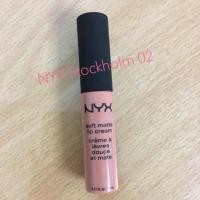 ราคา NYX Soft Matte Lip Cream แท้100% ‘Stockholm #02’ สภาพ 95% (678456776)