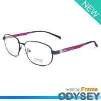 ราคา Odysey แว่นตา รุ่น 8181 C-8 สีม่วง กรอบเต็ม ขาสปริง วัสดุ สแตนเลส สตีล (สำหรับตัดเลนส์) Eyeglasses (2871894848)