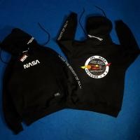 ราคา เสื้อฮู้ด Nasa x Vanz Black Import Jacket เสื้อฮู้ด Nasa Unisex (28365167052)