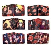 ราคา กระเป๋าสตางค์ ใบสั้น ลาย Kakashi Sasuke Konoha Ninja สีดํา พร้อมช่องใส่เหรียญ บัตร สําหรับผู้ชาย (21137492662)