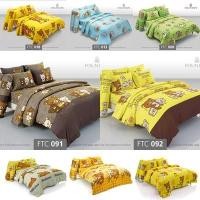 ราคา (พร้อมส่ง) ชุดผ้าปู+ผ้านวม ลายริคลัคคุมะ (1606798001)