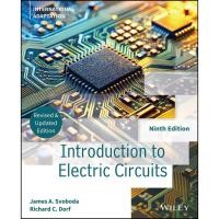 ราคา Chulabook|c321|หนังสือ|INTRODUCTION TO ELECTRIC CIRCUITS (INTERNATIONAL ADAPTATION) (REVISED AND UPDATED) (57803151085)