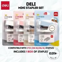 ราคา เดลี่ เครื่องเย็บกระดาษขนาดเล็กชุดฟรี1กล่อง26/6ลวดเย็บกระดาษเติมคุณภาพเย็บกระดาษ迷你书机 เผชิญ201 (55904679073)