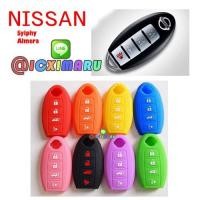 ราคา ปลอกหุ้มกุญแจ Nissan 4ปุุ่ม navara np300 frontier altima note juke sylphy teana march ซิลิโคน กุญแจรีโมท ปลอกกุญแจ กุญแจ (7423804413)
