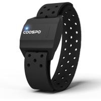 ราคา COOSPO Armband Heart Rate Monitor, บลูทูธ ANT+ HR Optical Sensor สําหรับเล่นกีฬา,ชาร์จ Dual Band IP67 HRM,ใช้งานร่วมกับ Peloton,Waohoo,P Yoga (50801886804)