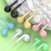 ราคา สี Macaron 3.5 มม. HIFI ชุดหูฟังหูฟังชนิดใส่ในหูการ์ตูนหูฟังปลั๊กอุดหูพร้อมไมโครโฟนสำหรับ (20878828235)