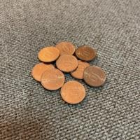 ราคา 10 won / วอน เหรียญต่างประเทศ สกุลเงินประเทศเกาหลีใต้ สกุลเงินต่างประเทศ ของเก็บสะสม ของที่ระลึก จำนวน 9 เหรียญ (11497750932)