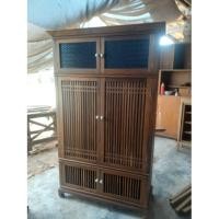 ราคา ตู้กับข้าวไม้สัก ตู้โชว์ไม้สักแท้ไม่ปนหรือคละไม้ (4633015508)