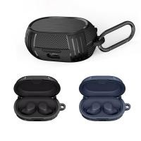 ราคา คาร์บอนไฟเบอร์สไตล์หูฟังสําหรับ Jabra Elite 7 Pro Active 75T ไร้สายบลูทูธชุดหูฟัง Protector กระเป๋า Carabiner เกราะ Cove (43954284532)