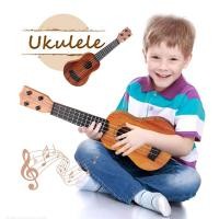 ราคา กีต้าร์อูคูเลเล่ กีต้าร์โปร่ง Guitar Ukulele กีต้าร์เด็ก แข็งแรง เหมาะสำหรับมือใหม่ กีต้าร์จิ๋ว (3489317607)