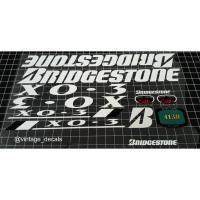 ราคา การเปลี่ยนสติ๊กเกอร์ Bridgestone XO-3 XO-1 (55853956213)