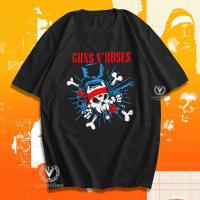 ราคา ความร้อน [100% Cotton]Kaos Band Guns Roses Peru GNR / Baju Musik Metal Rock / Tshirt Distro Lunar / 8228 (21291486012)